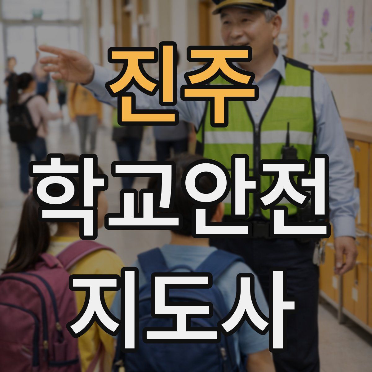 진주 학교안전지도사 자격증