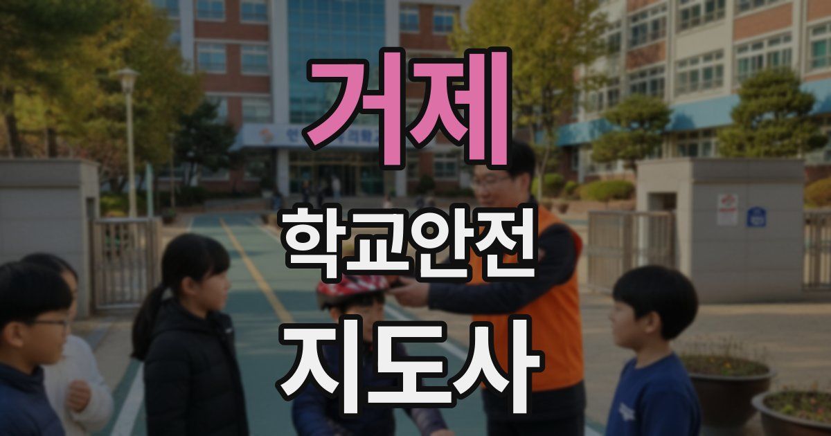 거제 학교안전지도사 자격증