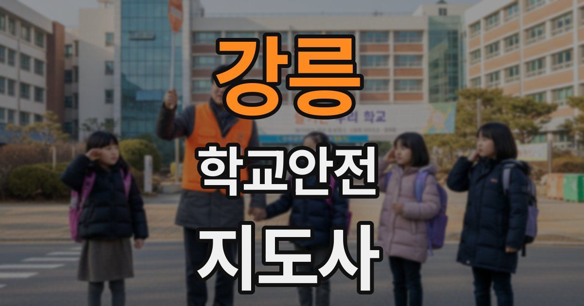 강릉 학교안전지도사 자격증