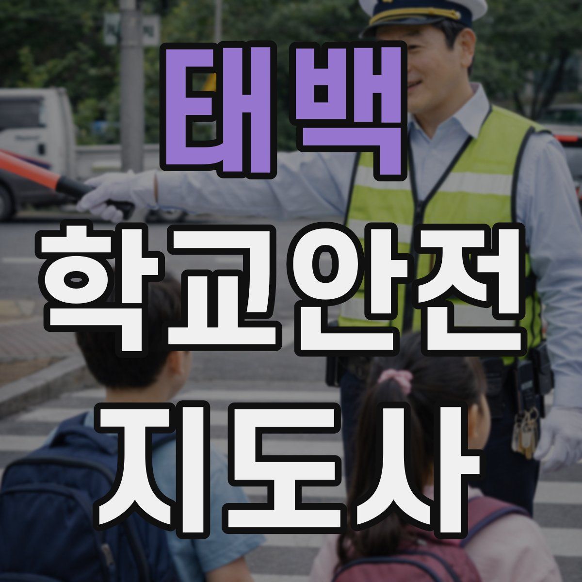 태백 학교안전지도사 자격증