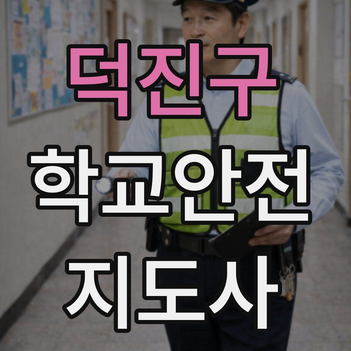 덕진구 학교안전지도사 자격증