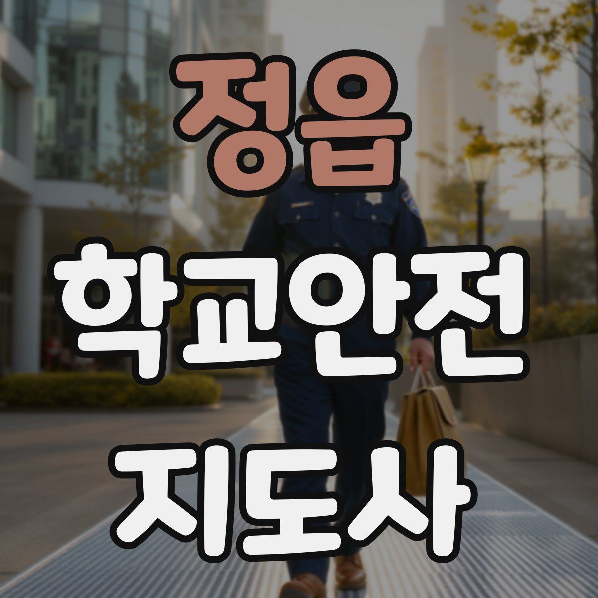 정읍 학교안전지도사 자격증