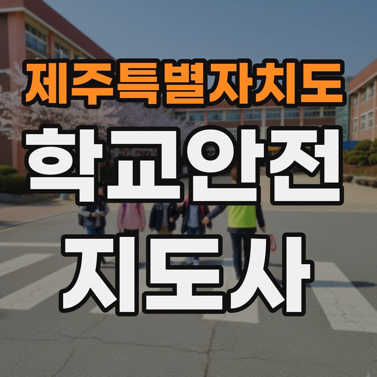 제주특별자치도 학교안전지도사 자격증 발급 기관 선택에서 주의할 점