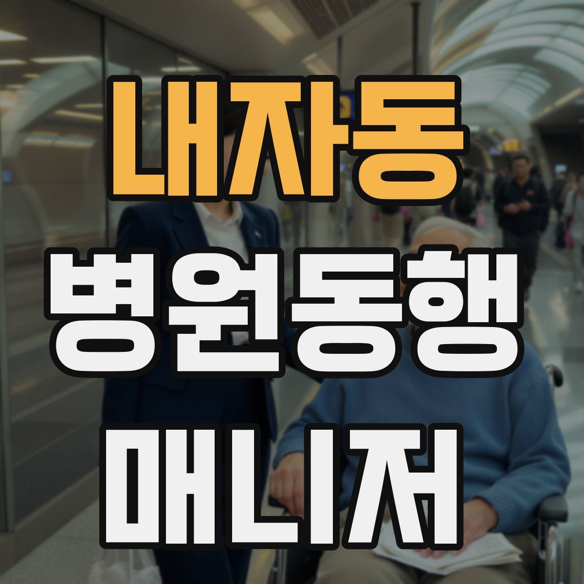 내자동 병원동행매니저 자격증