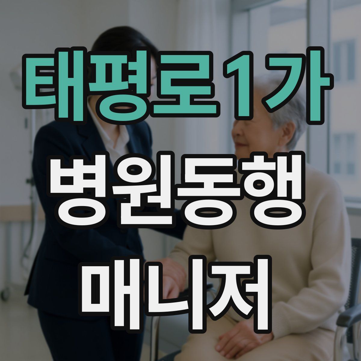 태평로1가 병원동행매니저 자격증