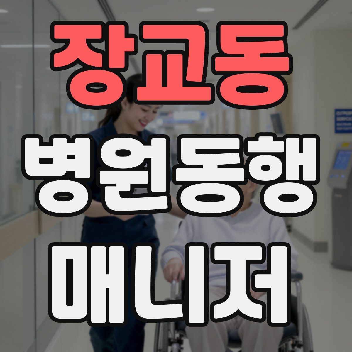 장교동 병원동행매니저 자격증