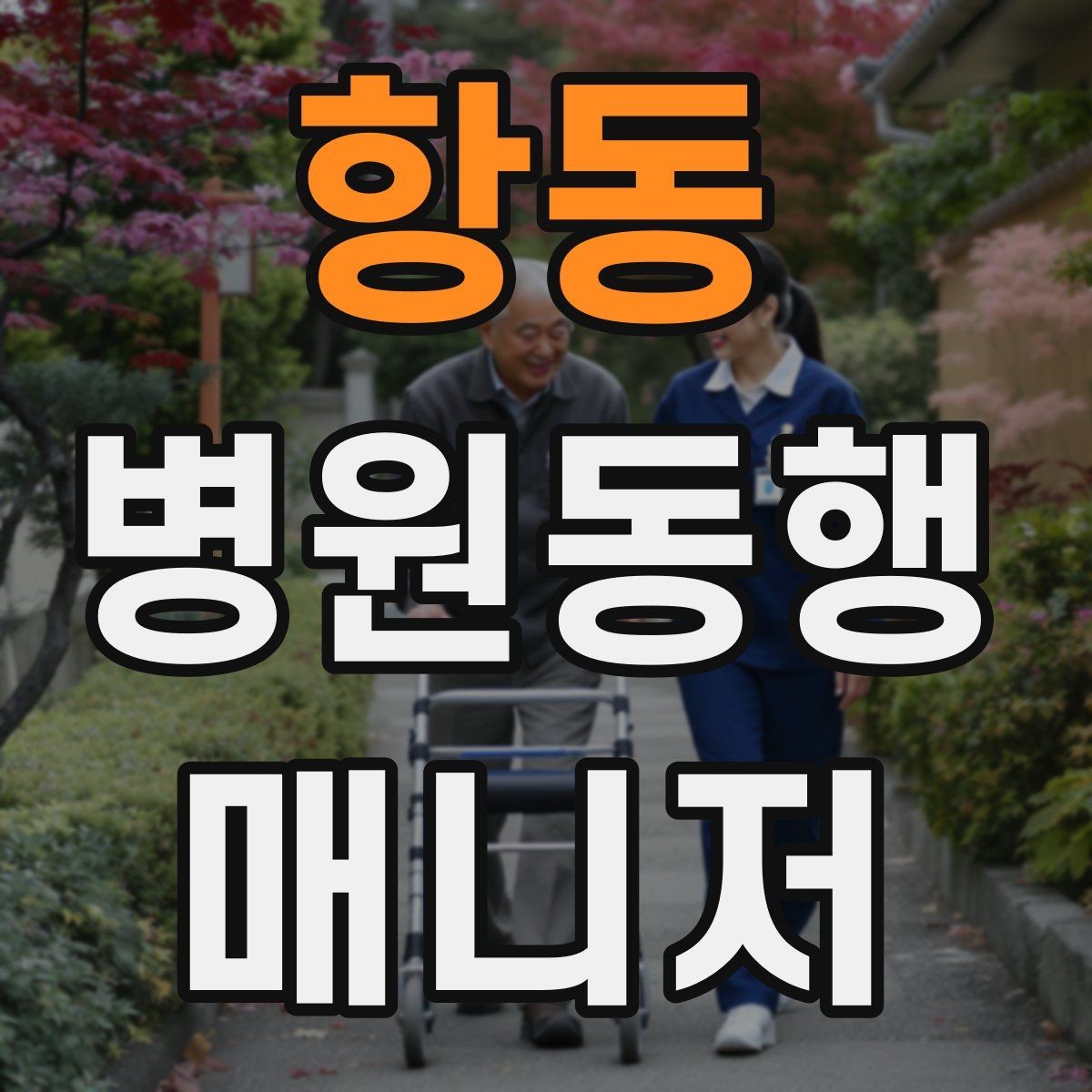 항동 병원동행매니저 자격증 거리·시간 기준을 정해두면 좋은 이유