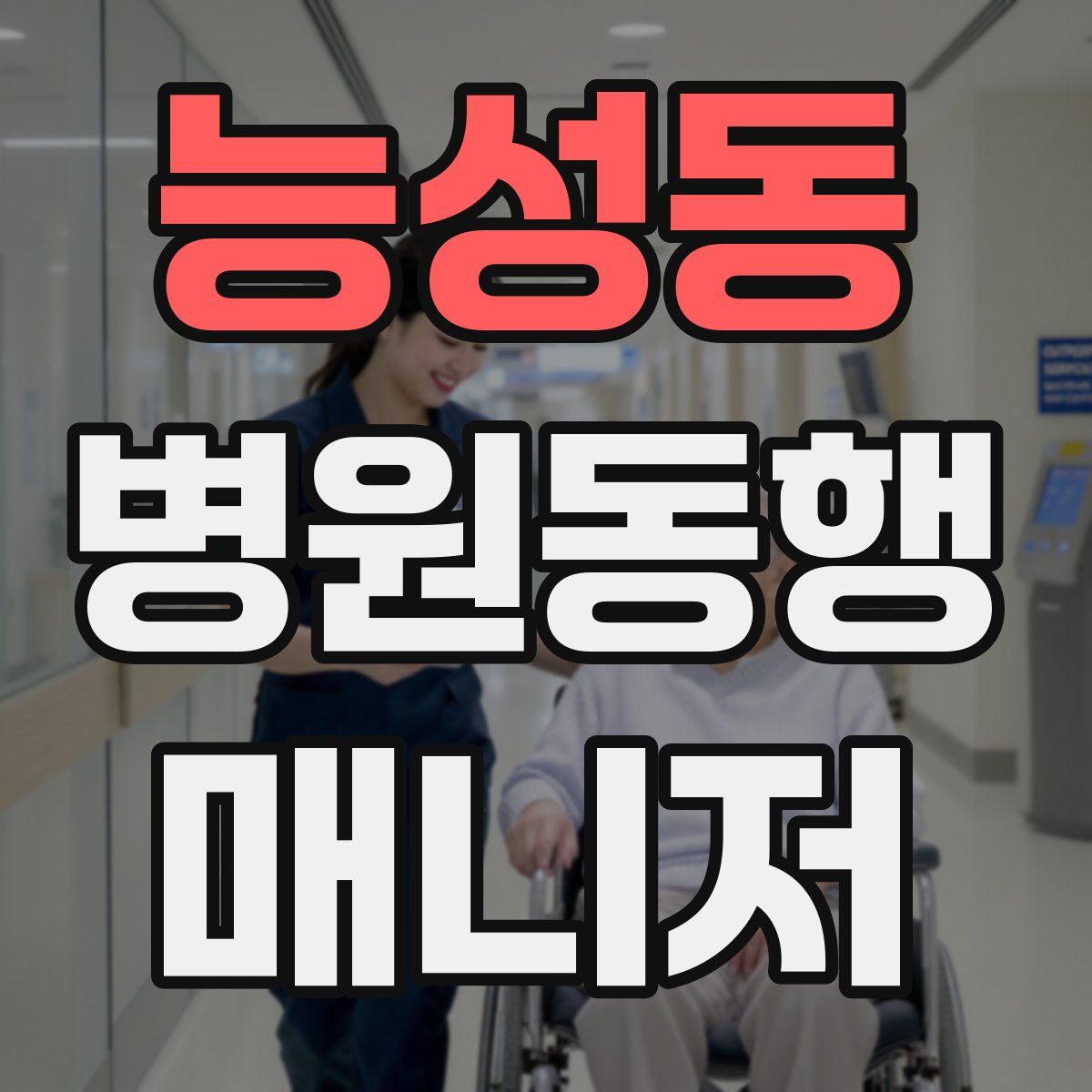 능성동 병원동행매니저 자격증