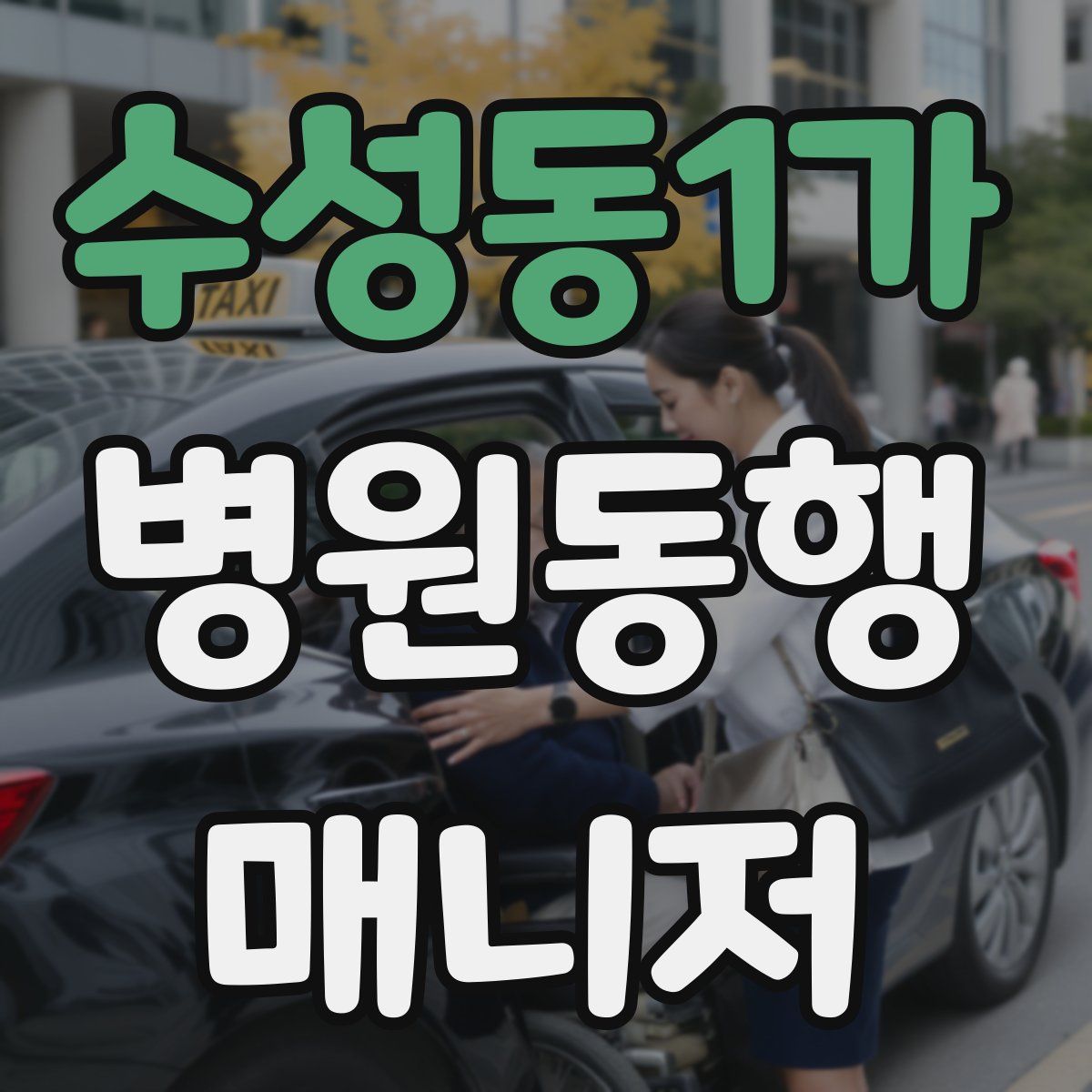 수성동1가 병원동행매니저 자격증