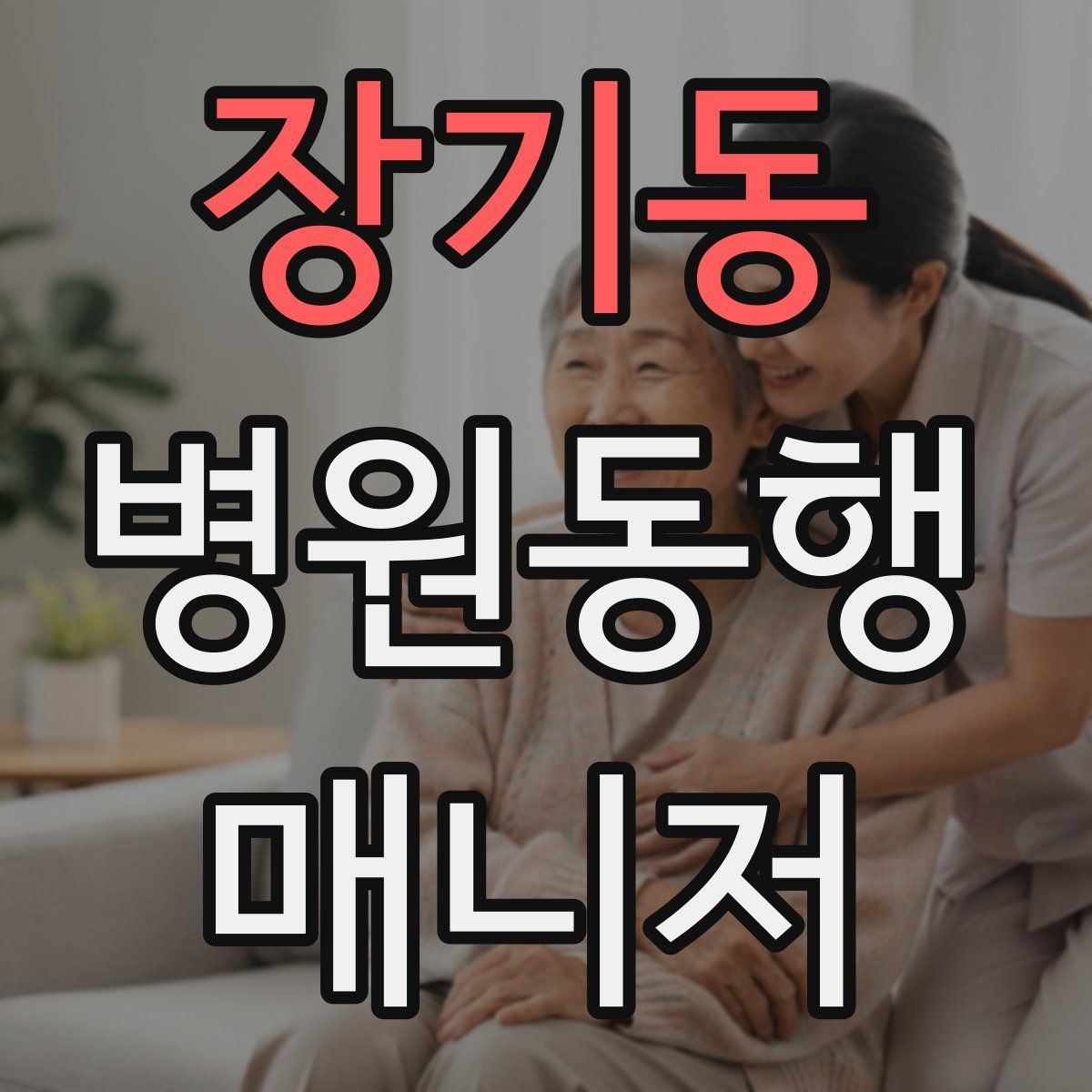 장기동 병원동행매니저 자격증