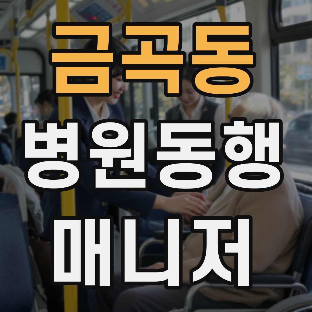 금곡동 병원동행매니저 자격증