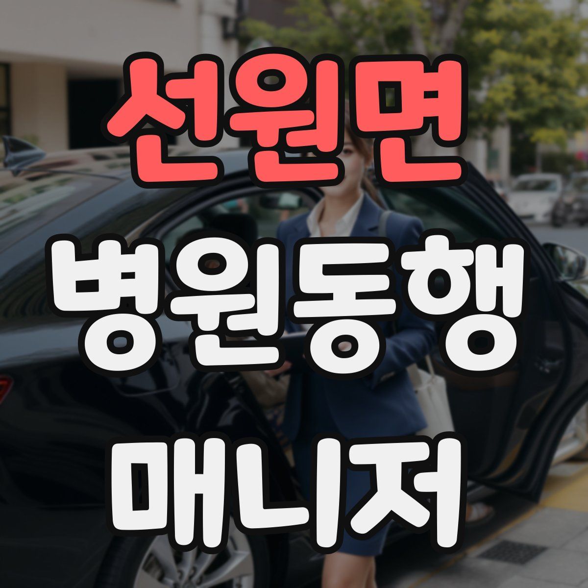 선원면 병원동행매니저 자격증