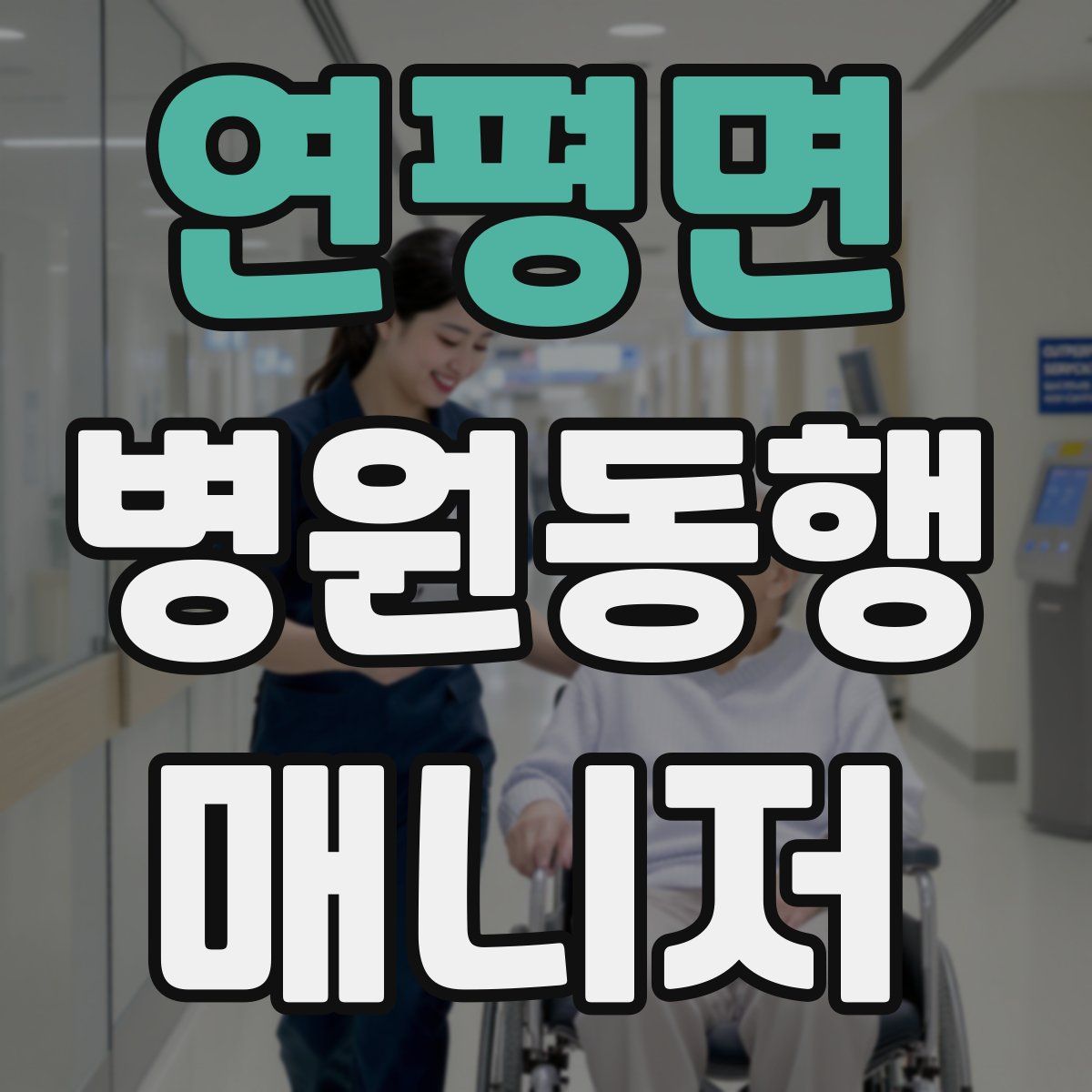 연평면 병원동행매니저 자격증