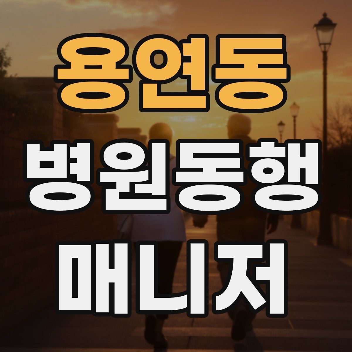 용연동 병원동행매니저 자격증