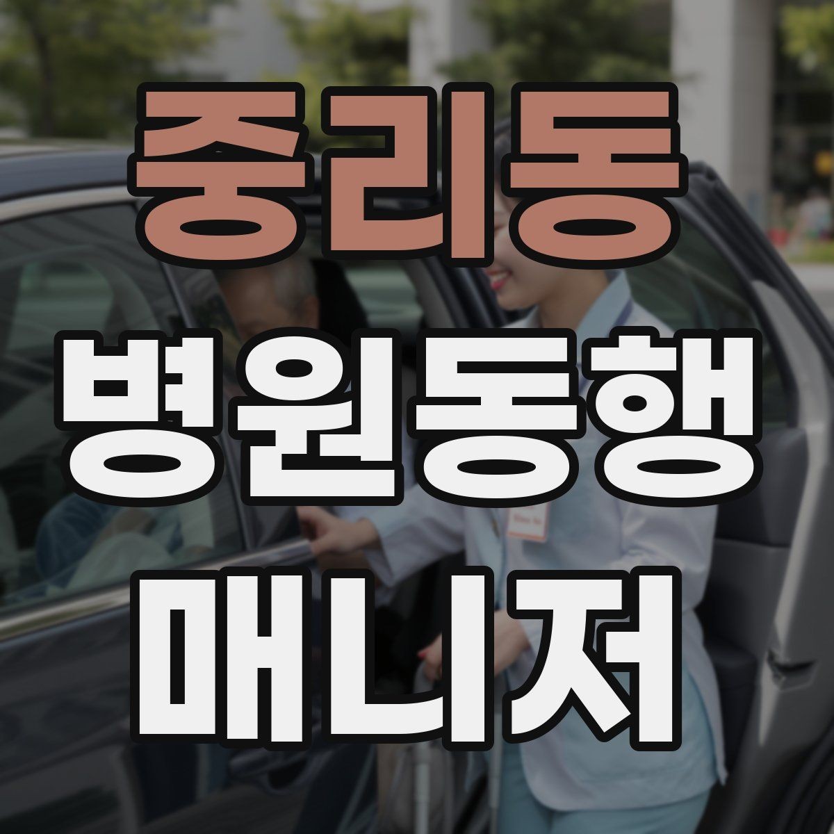 중리동 병원동행매니저 자격증 서비스 범위 문구를 깔끔히 쓰는 방법