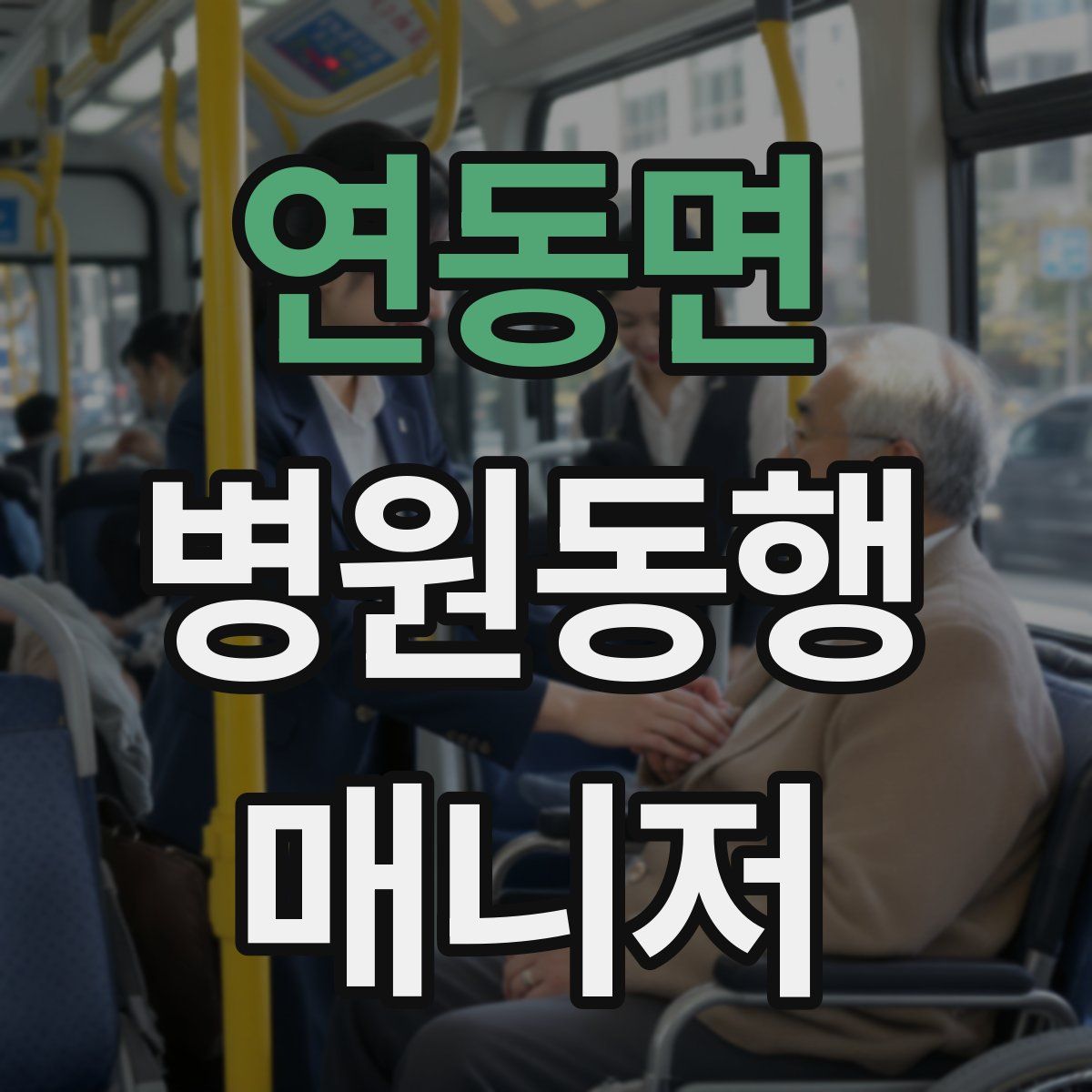 연동면 병원동행매니저 자격증