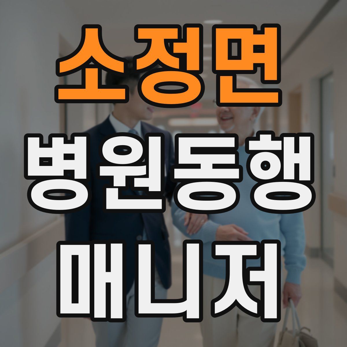소정면 병원동행매니저 자격증