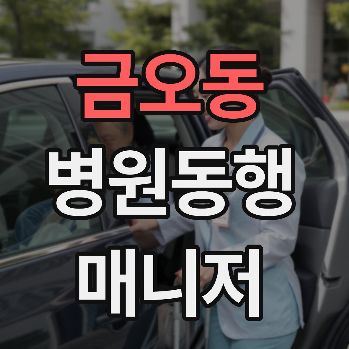 금오동 병원동행매니저 자격증 키오스크 접수가 필요한 경우 준비