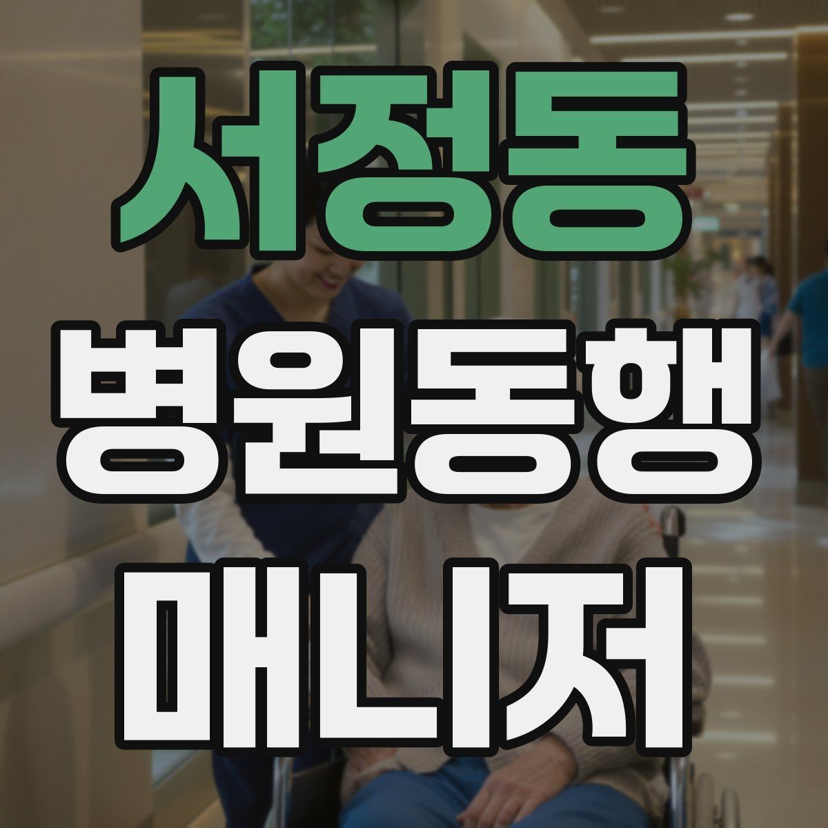 서정동 병원동행매니저 자격증 서비스 범위 문구를 깔끔히 쓰는 방법