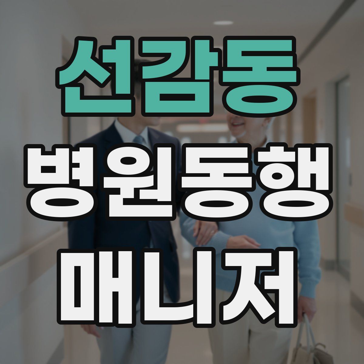 선감동 병원동행매니저 자격증