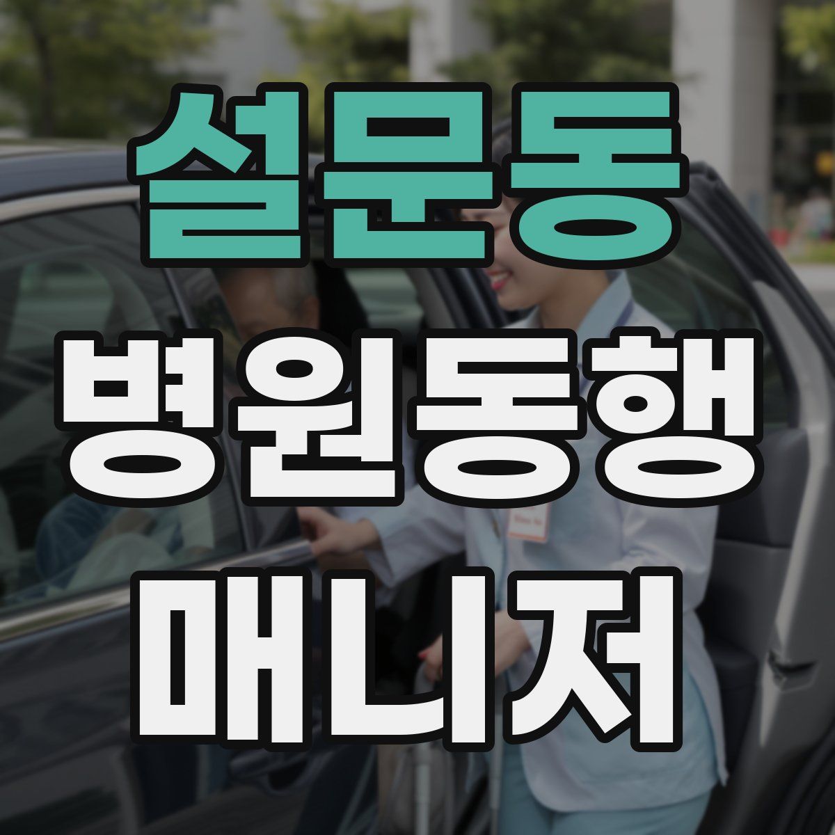 설문동 병원동행매니저 자격증