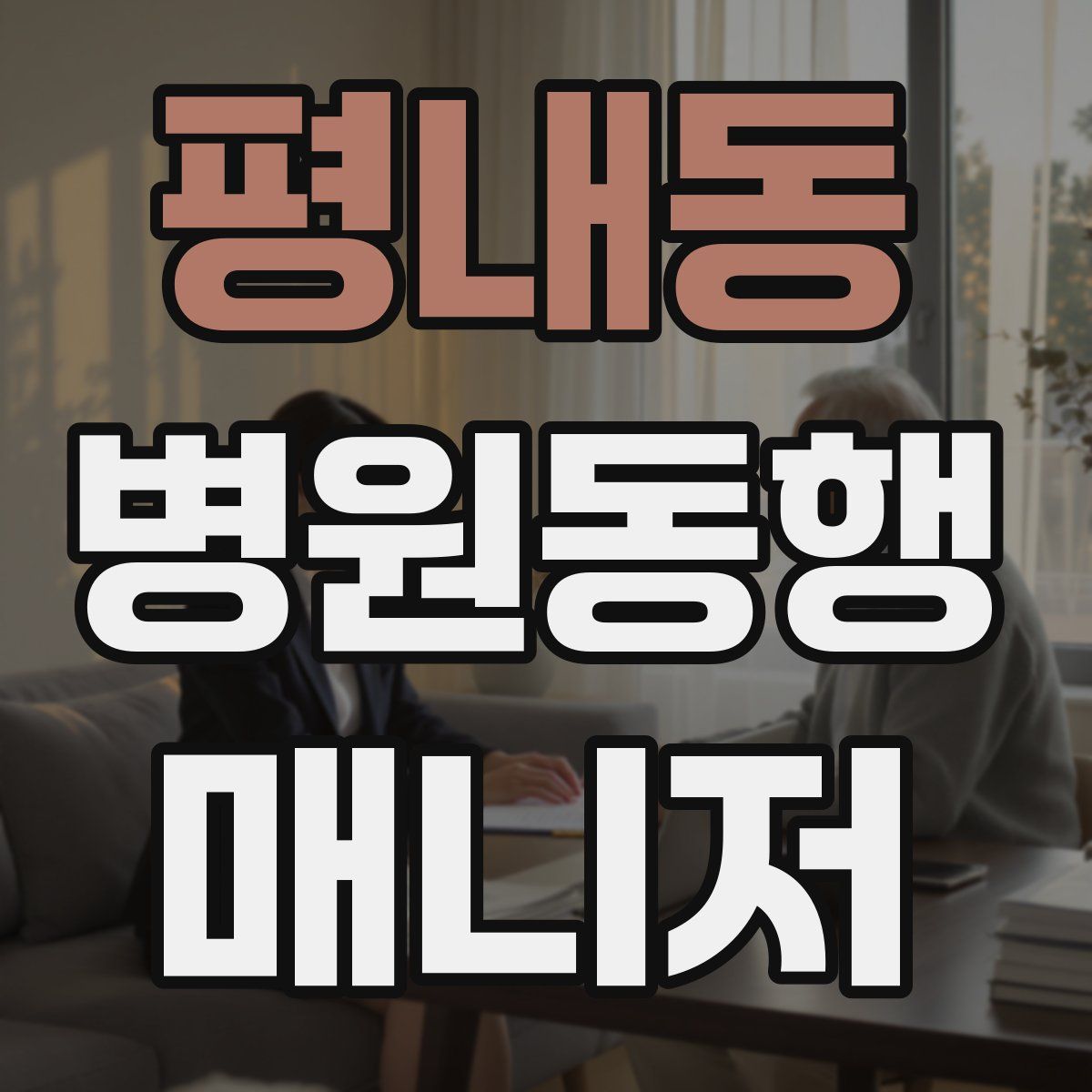 평내동 병원동행매니저 자격증