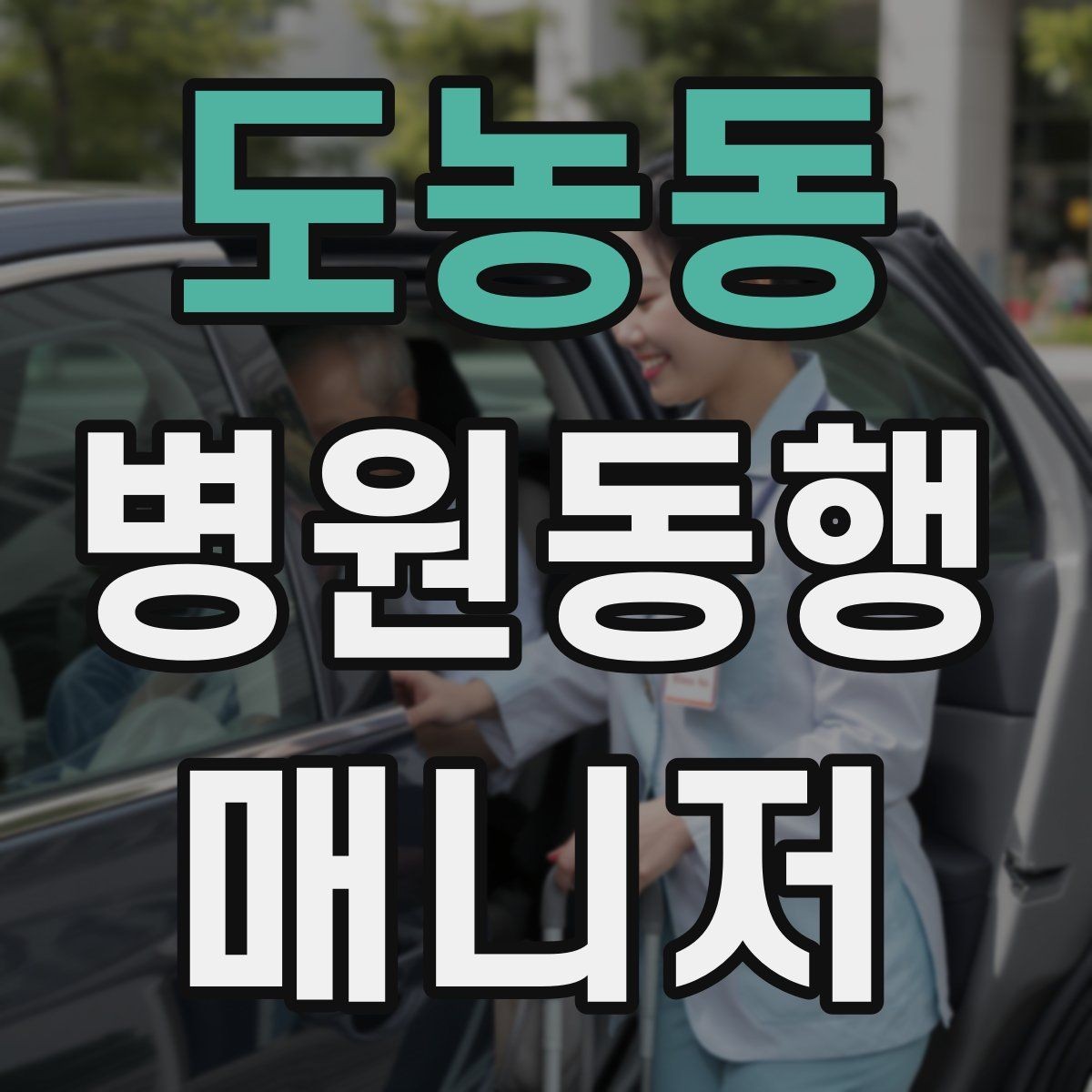 도농동 병원동행매니저 자격증 택시 호출이 어려운 시간대 대처
