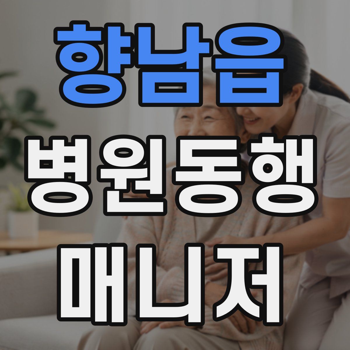 향남읍 병원동행매니저 자격증