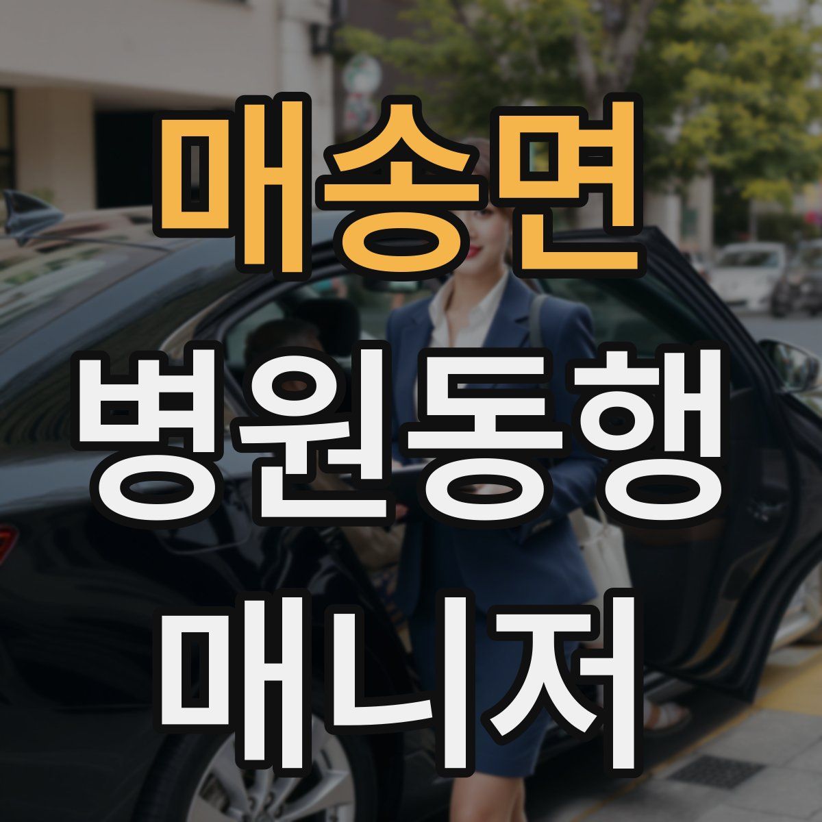 매송면 병원동행매니저 자격증