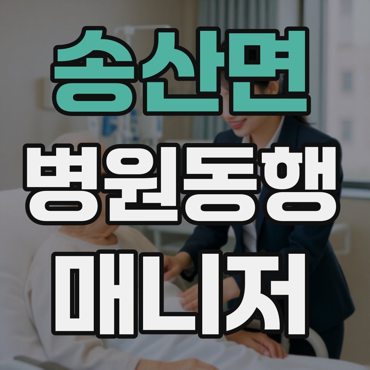 송산면 병원동행매니저 자격증