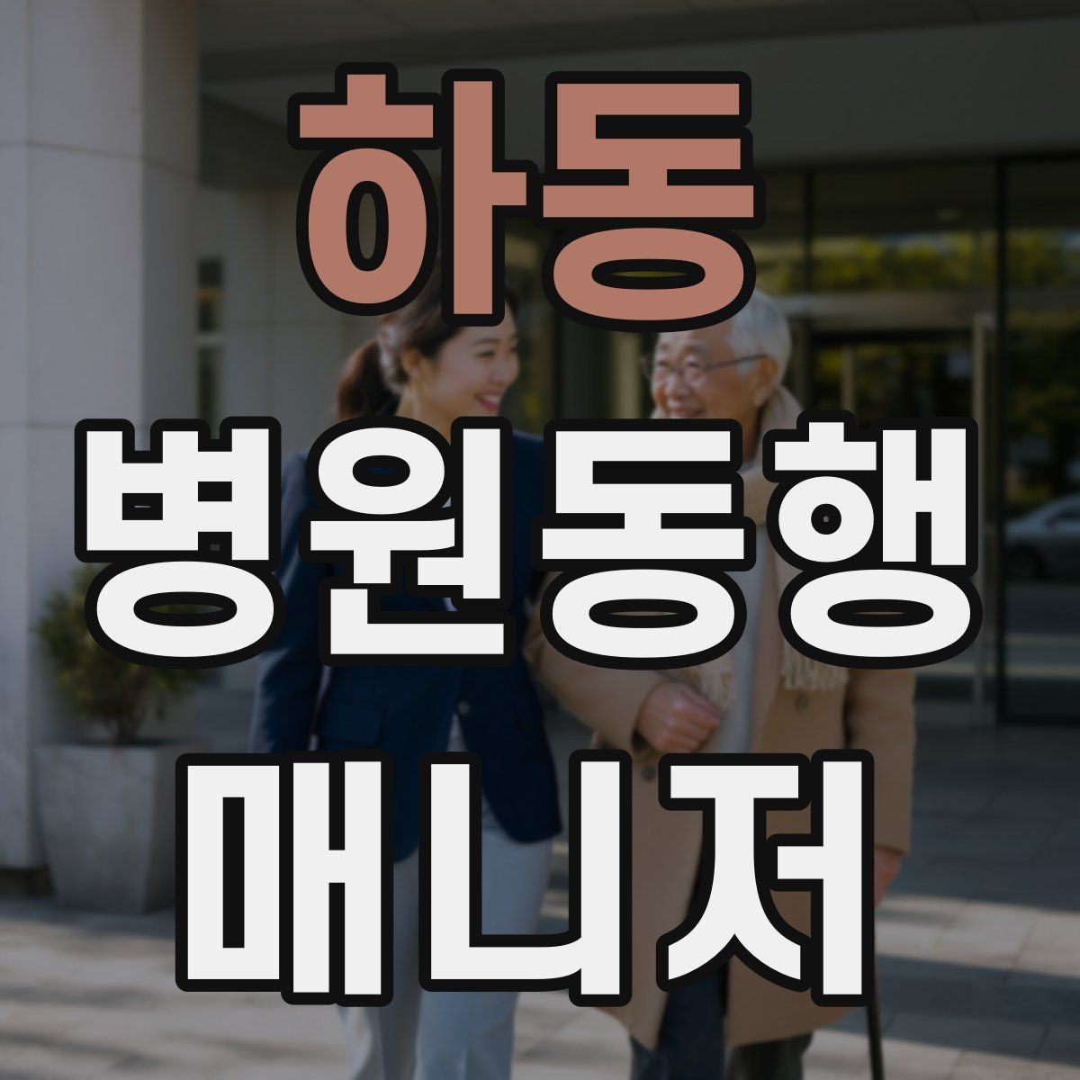 하동 병원동행매니저 자격증