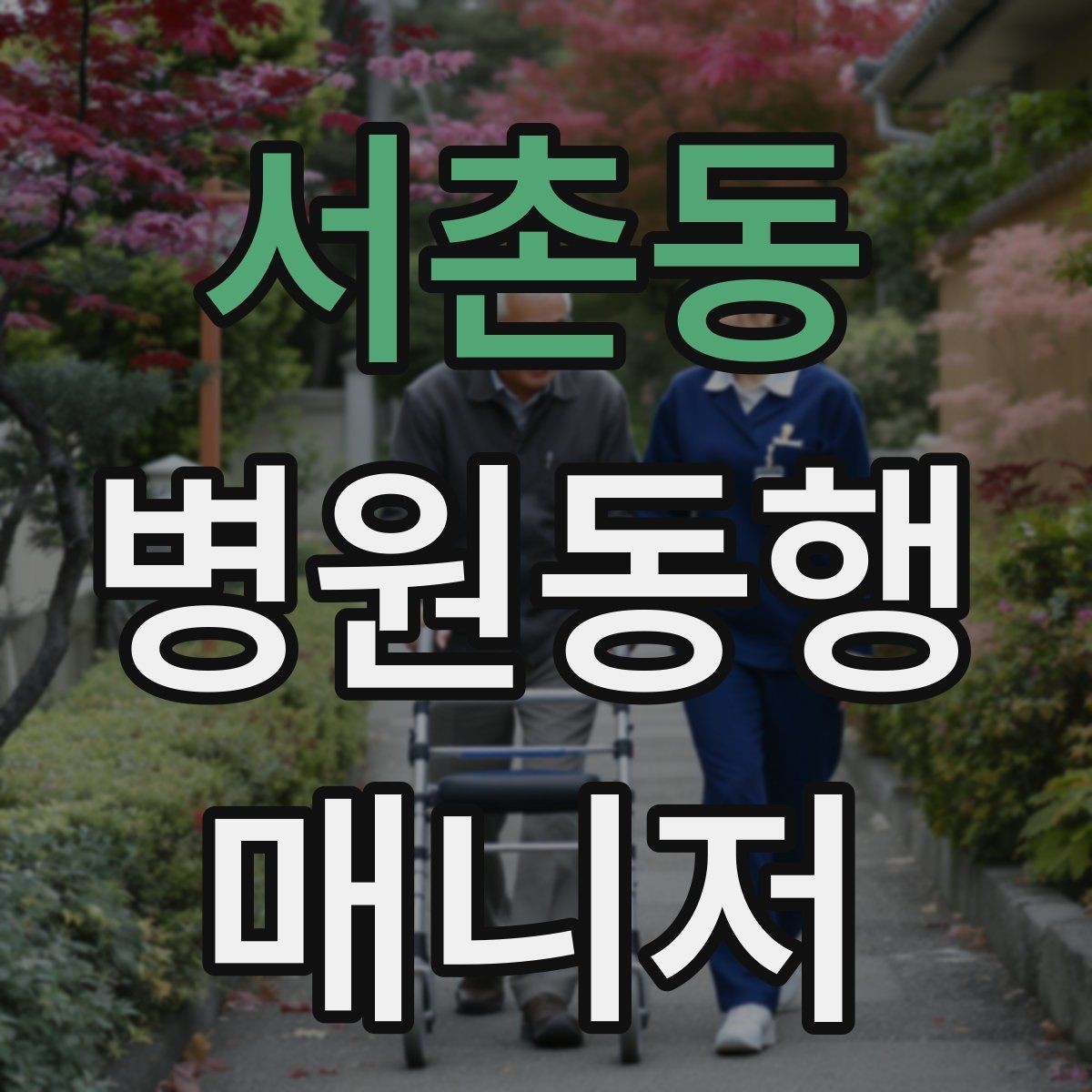 서촌동 병원동행매니저 자격증 자주 나오는 개념을 빠르게 정리