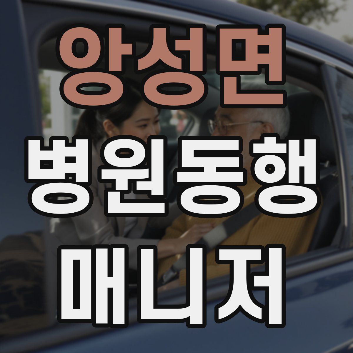 앙성면 병원동행매니저 자격증