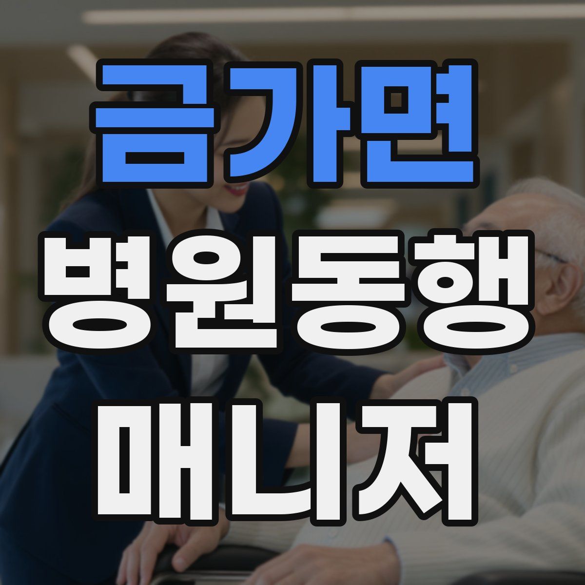 금가면 병원동행매니저 자격증