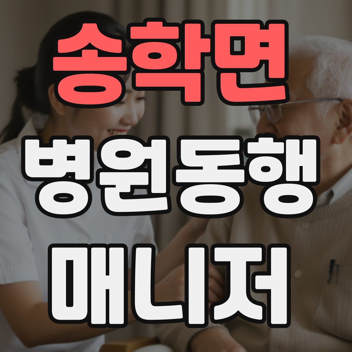 송학면 병원동행매니저 자격증