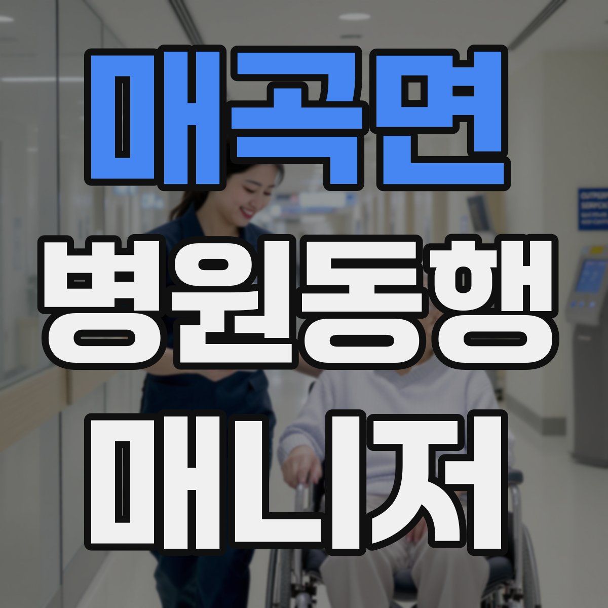 매곡면 병원동행매니저 자격증