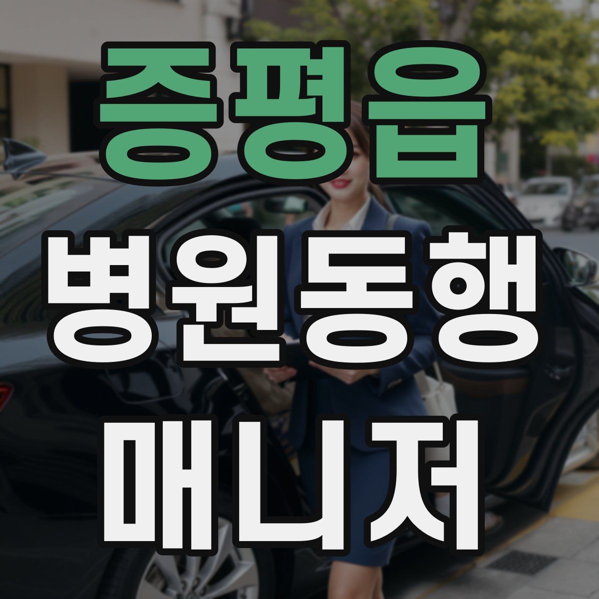 증평읍 병원동행매니저 자격증