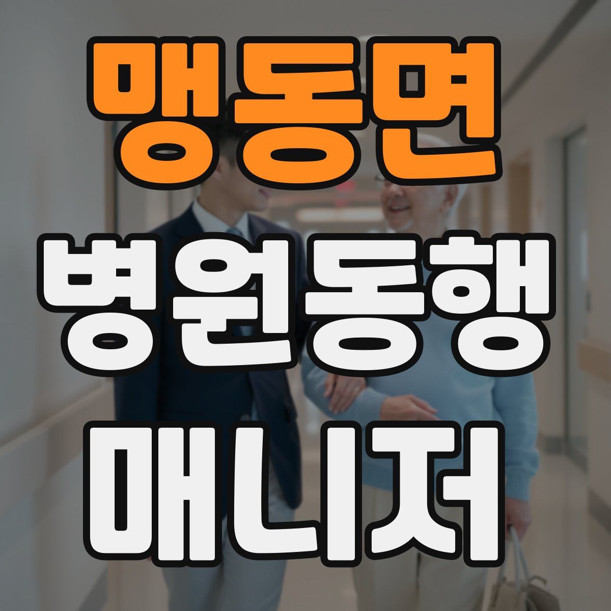 맹동면 병원동행매니저 자격증