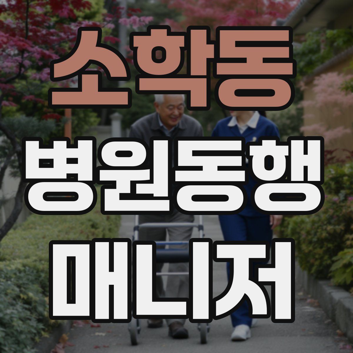 소학동 병원동행매니저 자격증