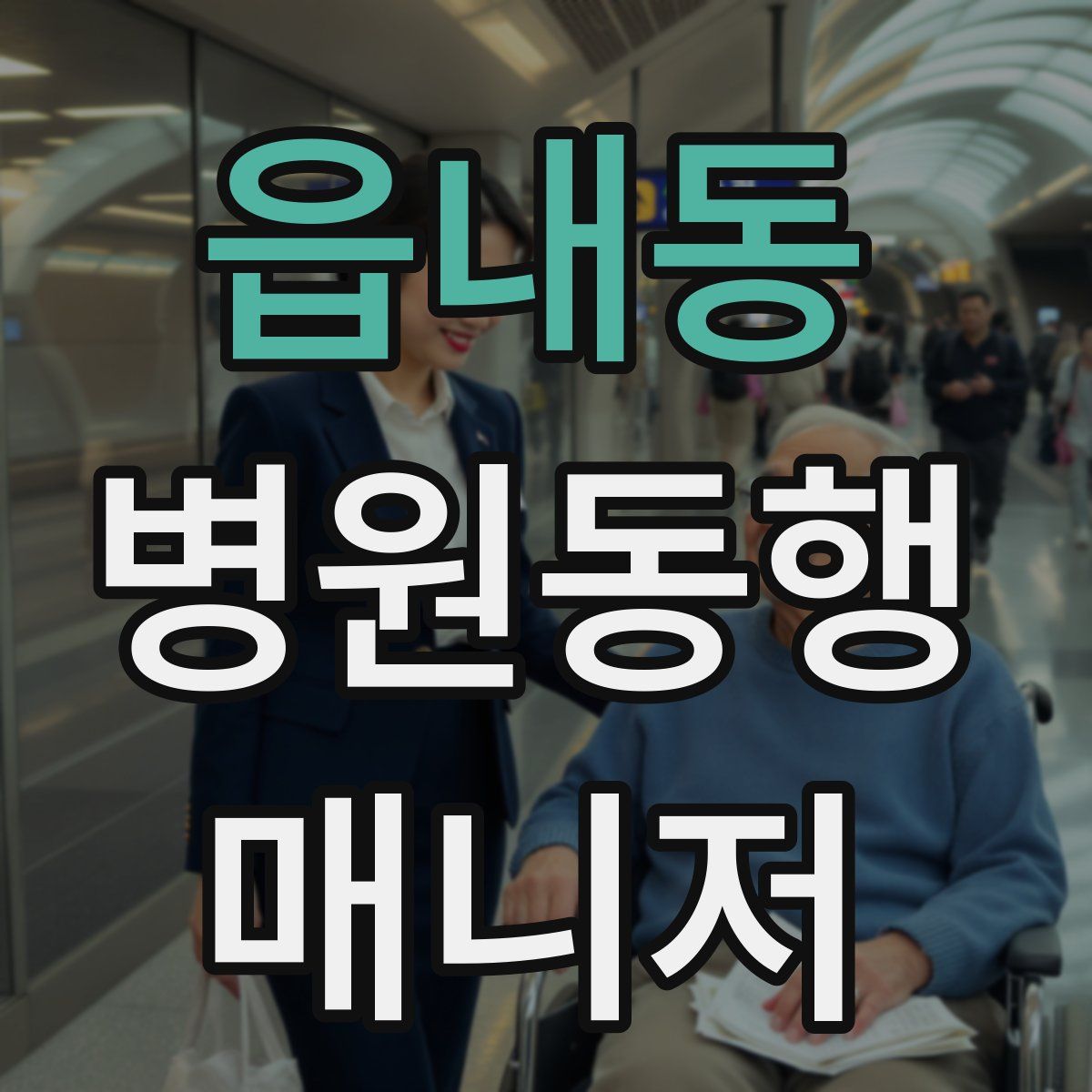 읍내동 병원동행매니저 자격증