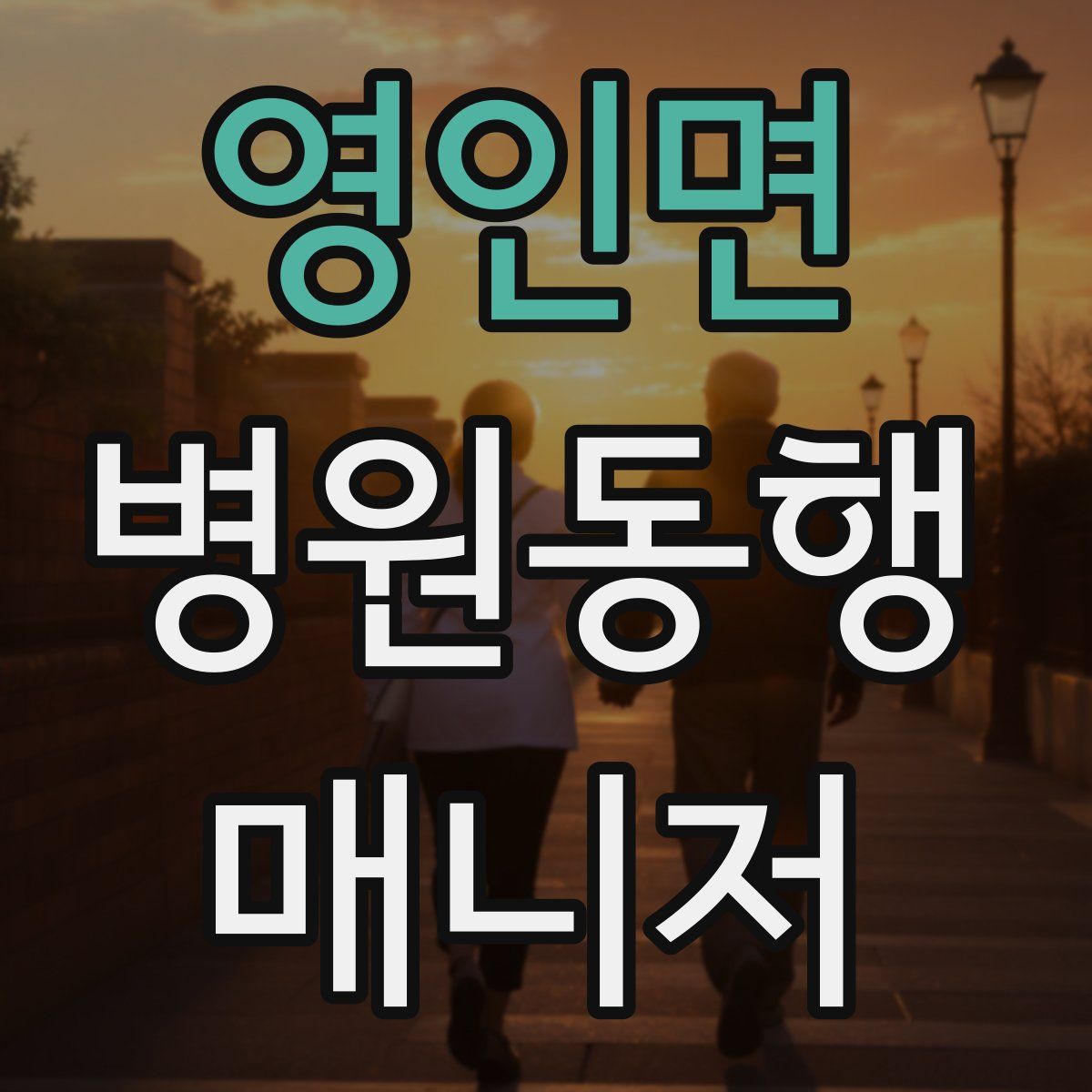 영인면 병원동행매니저 자격증