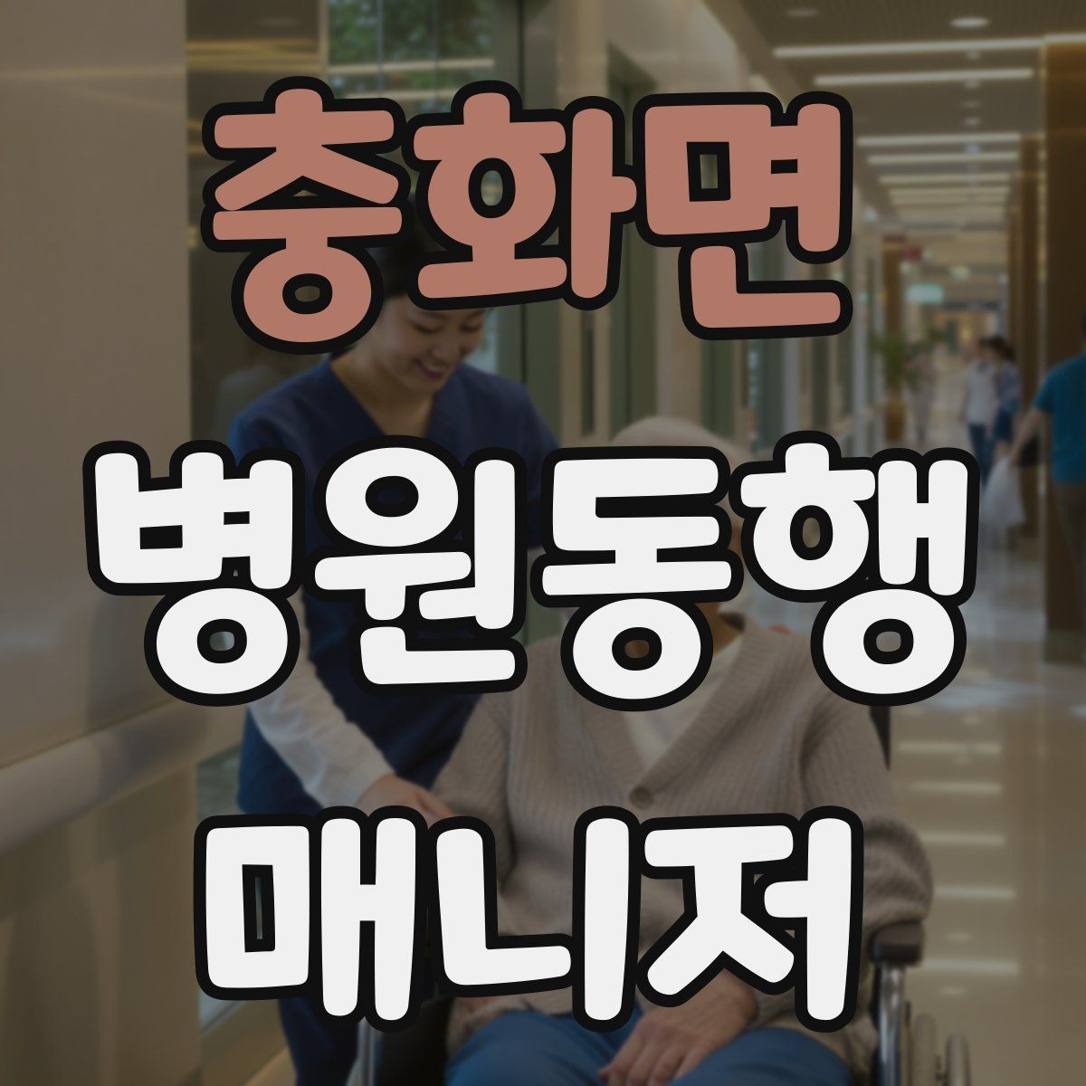 충화면 병원동행매니저 자격증 안전과 배려를 동시에 지키는 방법