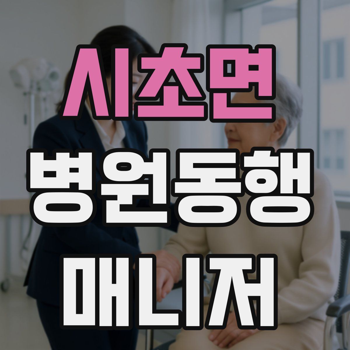 시초면 병원동행매니저 자격증