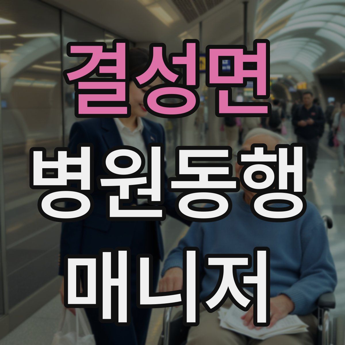 결성면 병원동행매니저 자격증