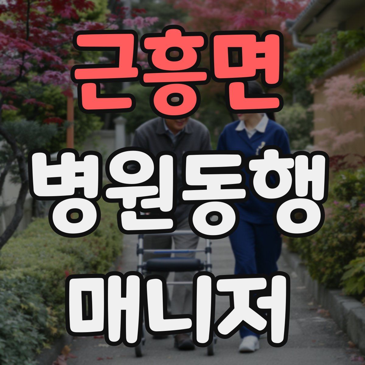 근흥면 병원동행매니저 자격증