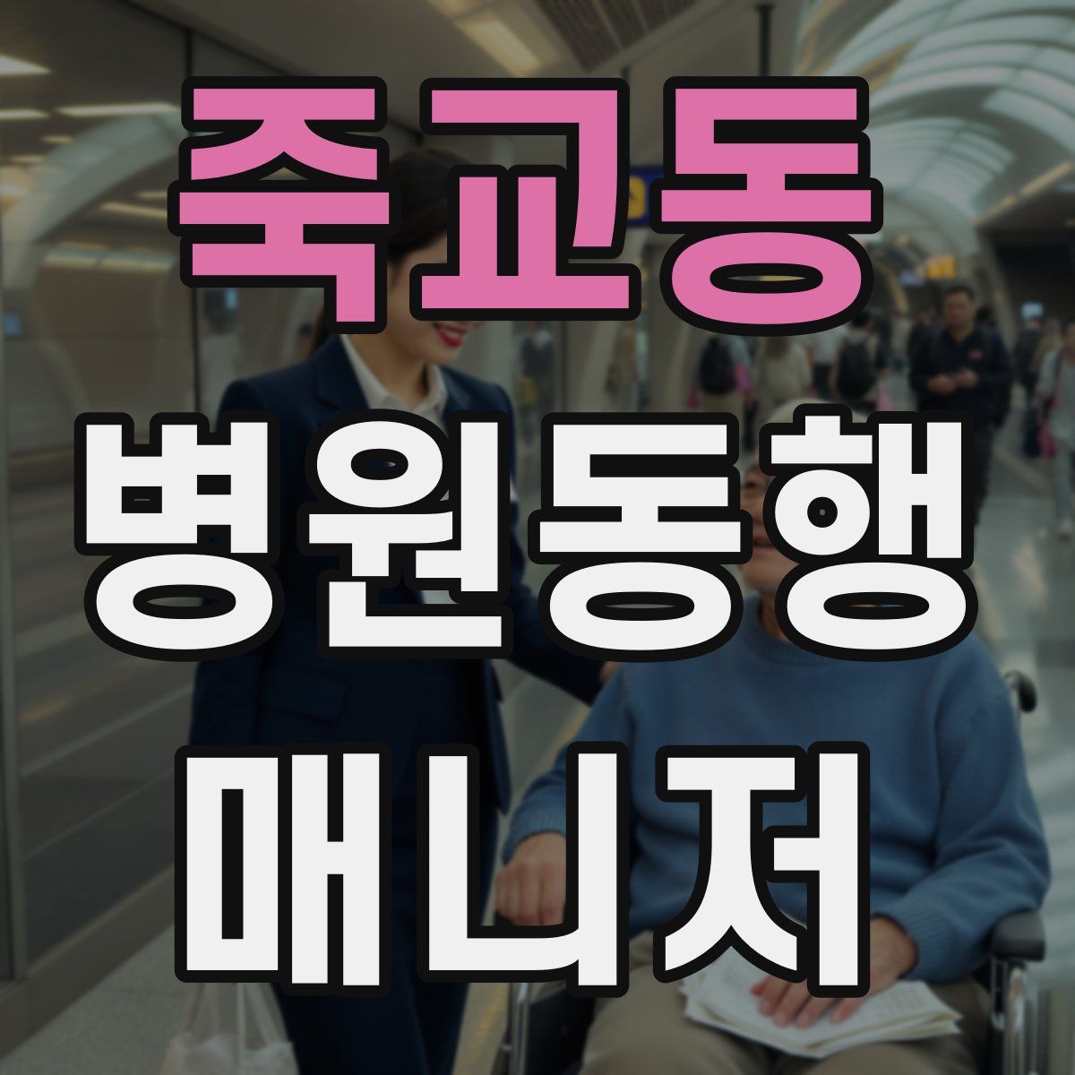 죽교동 병원동행매니저 자격증