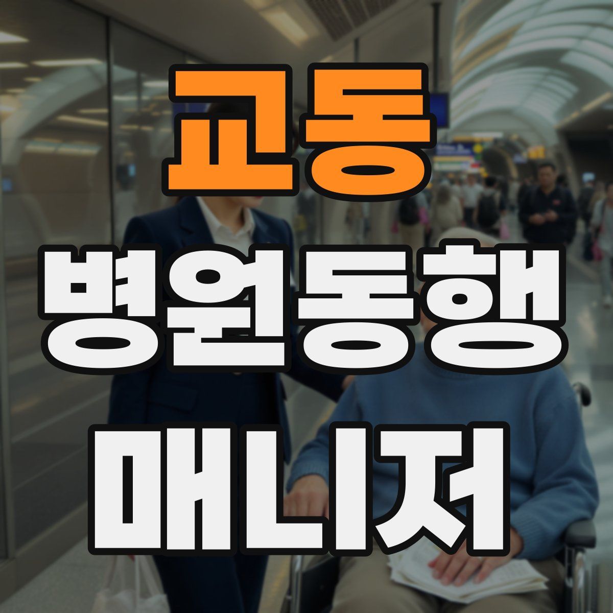 교동 병원동행매니저 자격증