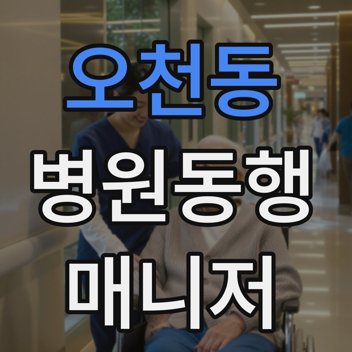 오천동 병원동행매니저 자격증 서비스 범위 문구를 깔끔히 쓰는 방법