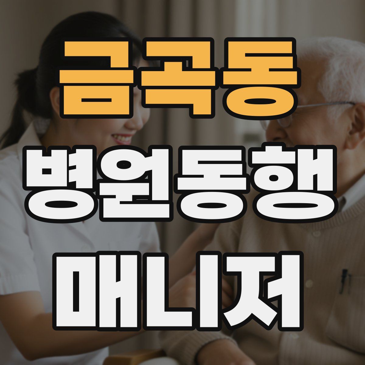 금곡동 병원동행매니저 자격증