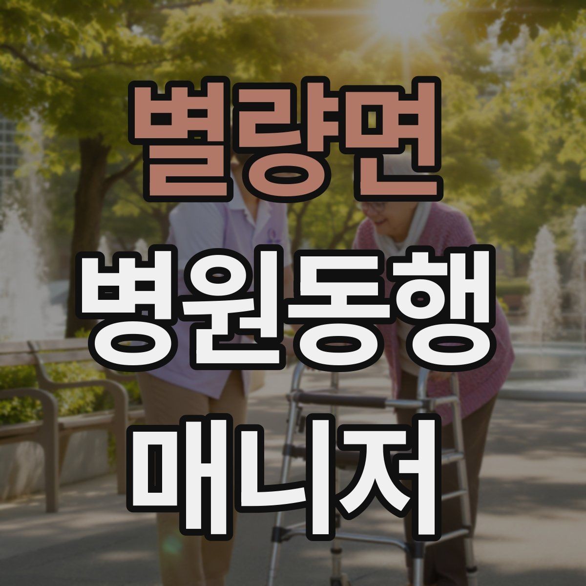 별량면 병원동행매니저 자격증 동행 전 상담에서 꼭 확인할 질문들